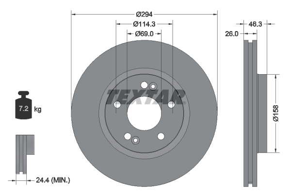 DISQUES VL - BOITE DE 2