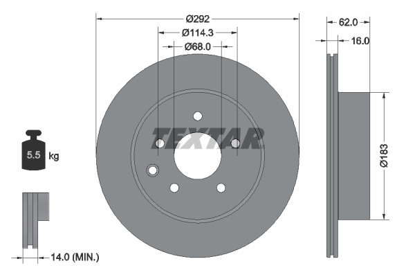 DISQUES VL - BOITE DE 2