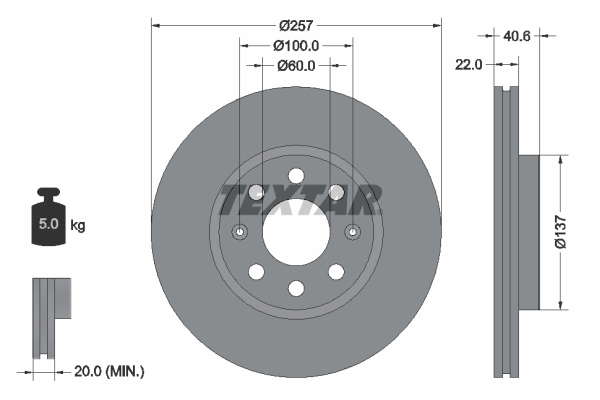 DISQUES VL - BOITE DE 2