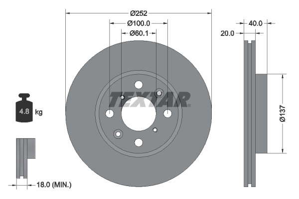 DISQUES VL - BOITE DE 2