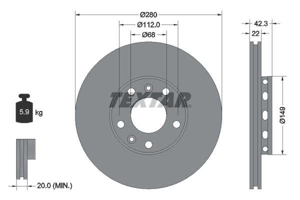 DISQUES VL - BOITE DE 2