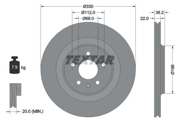 DISQUES VL - BOITE DE 2