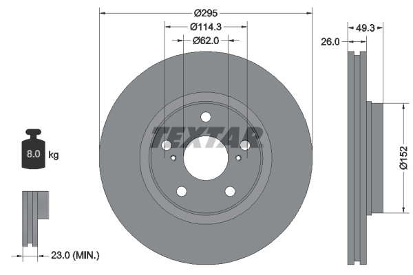 DISQUES VL - BOITE DE 2