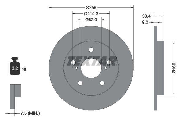 DISQUES VL - BOITE DE 2