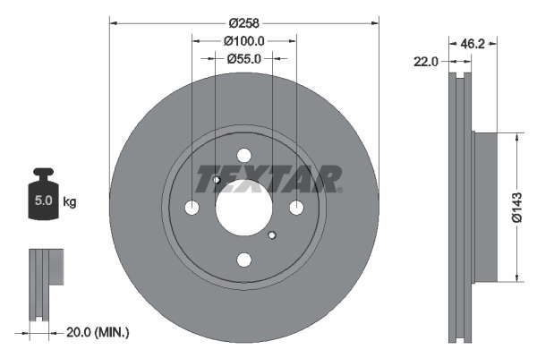 DISQUES VL - BOITE DE 2