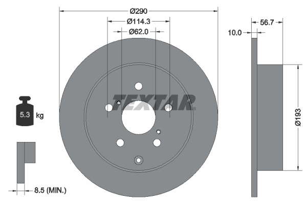 DISQUES VL - BOITE DE 2