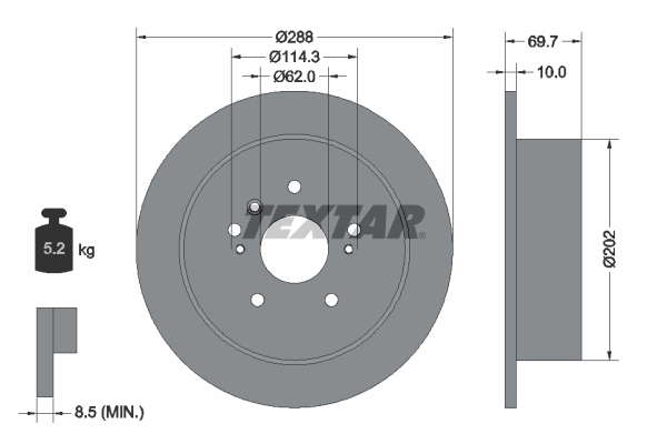 DISQUES VL - BOITE DE 2