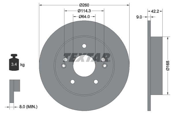 DISQUES VL - BOITE DE 2
