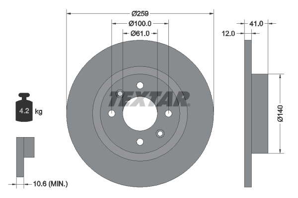 DISQUES VL - BOITE DE 2