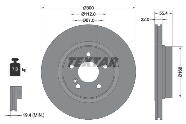 DISQUES VL - BOITE DE 2