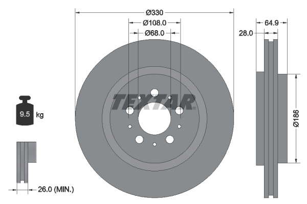 DISQUES VL - BOITE DE 2