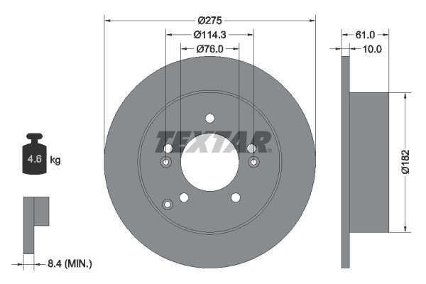 DISQUES VL - BOITE DE 2