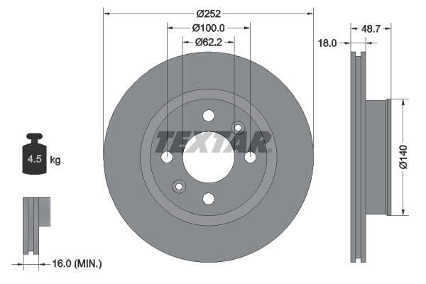 DISQUES VL - BOITE DE 2