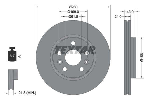 DISQUES VL - BOITE DE 2