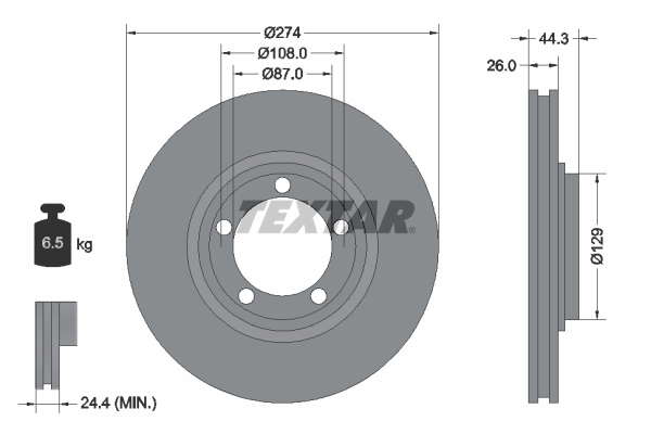 DISQUES VL - BOITE DE 2