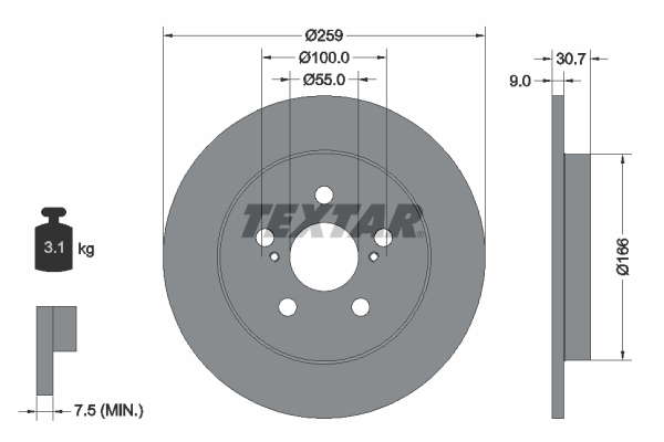 DISQUES VL - BOITE DE 2