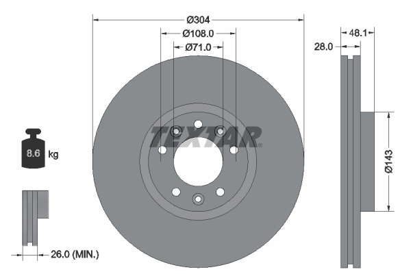 DISQUES VL - BOITE DE 2