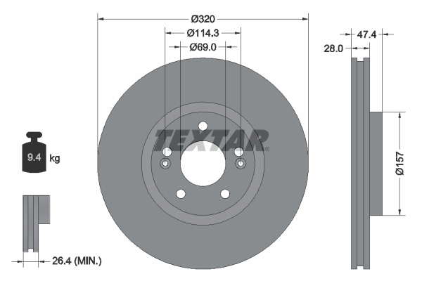 DISQUES VL - BOITE DE 2