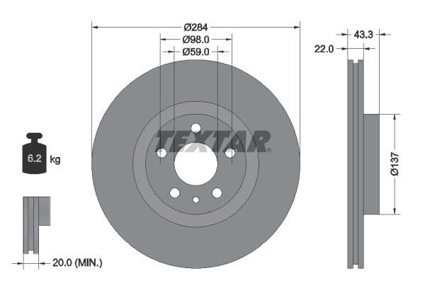 DISQUES VL - BOITE DE 2