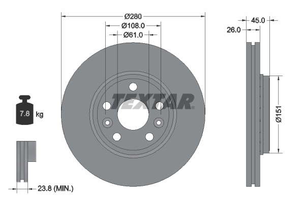 DISQUES VL - BOITE DE 2