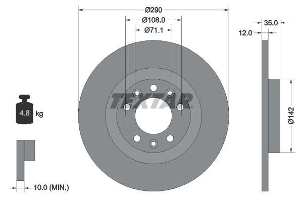 DISQUES VL - BOITE DE 2