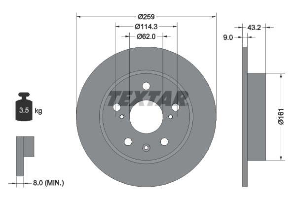 DISQUES VL - BOITE DE 2