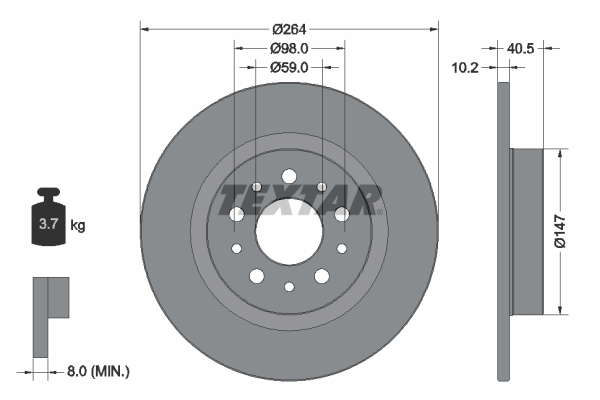 DISQUES VL - BOITE DE 2