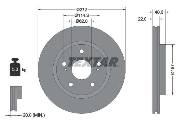 DISQUES VL - BOITE DE 2