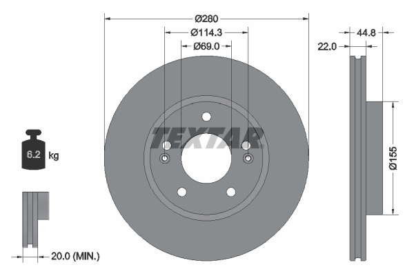 DISQUES VL - BOITE DE 2