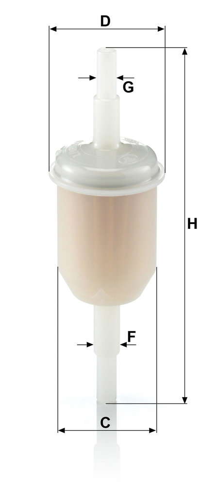 Filtre à carburant
