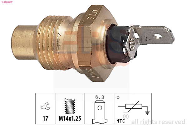 Sonde de température, liquide de refroidissement