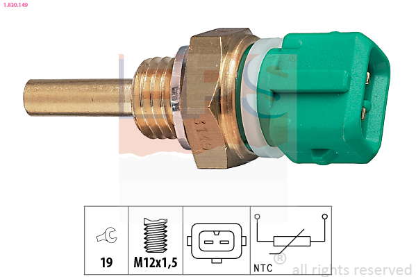 Sonde de température, liquide de refroidissement