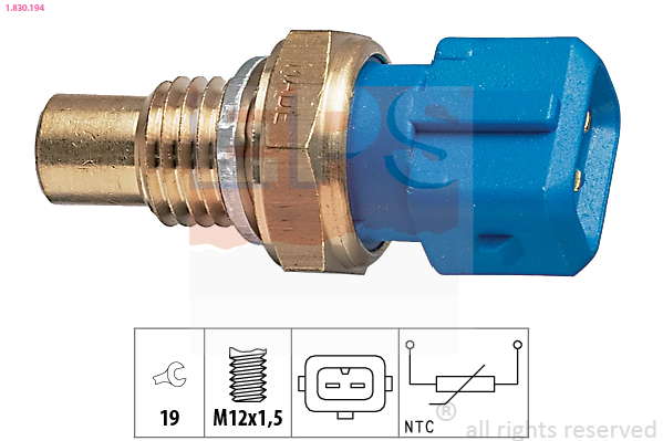 Sonde de température, liquide de refroidissement