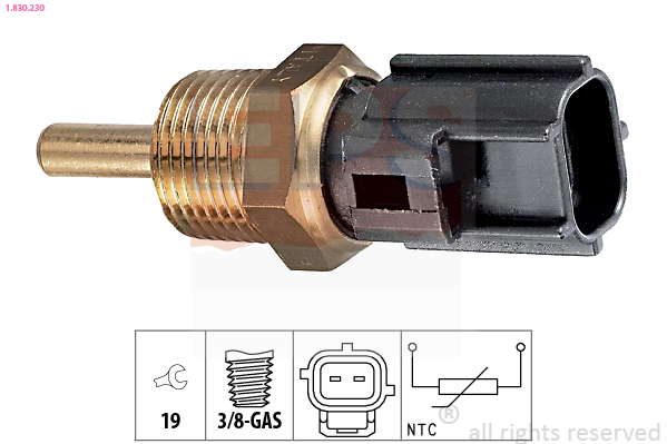 Sonde de température, liquide de refroidissement