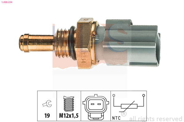 Sonde de température, liquide de refroidissement