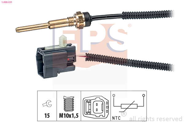 Sonde de température, liquide de refroidissement