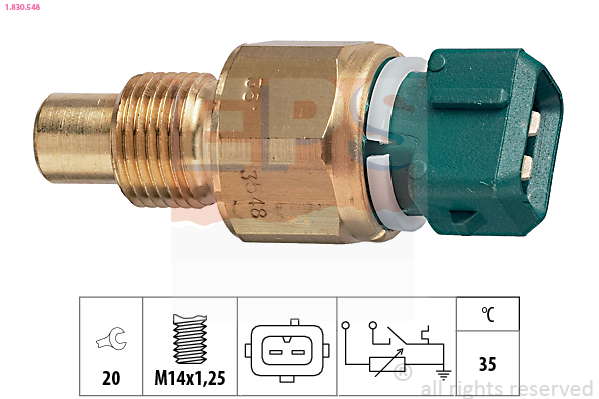 Sonde de température, liquide de refroidissement