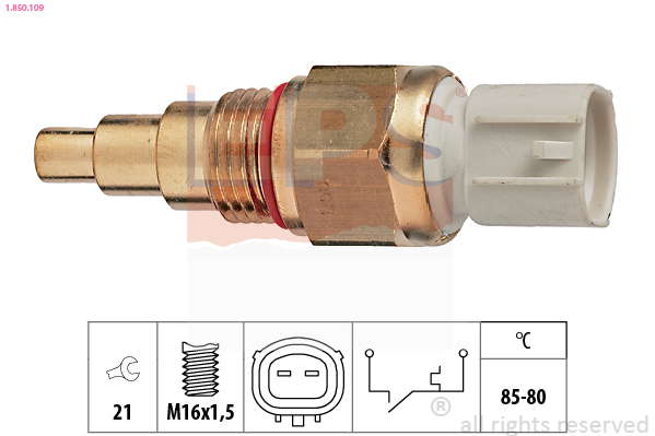 Thermocontact pour ventilateur de radiateur