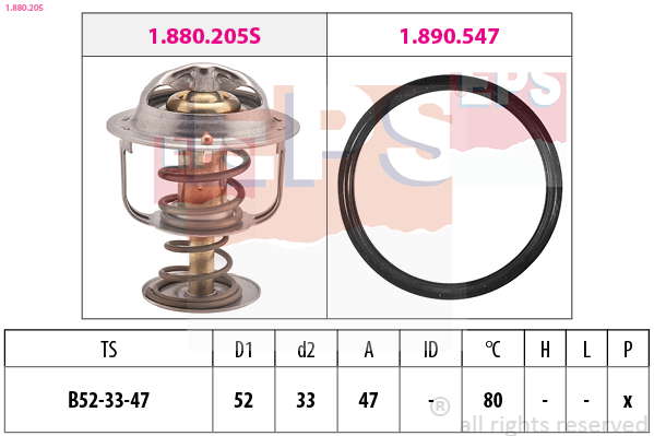 Thermostat d'eau