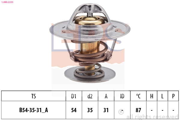 Thermostat d'eau
