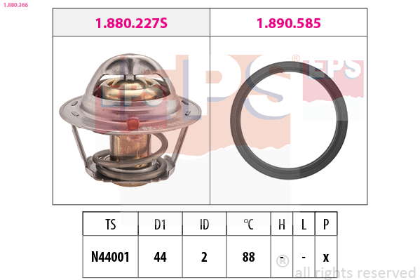 Thermostat d'eau