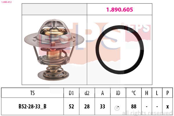 Thermostat d'eau