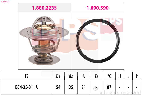 Thermostat d'eau
