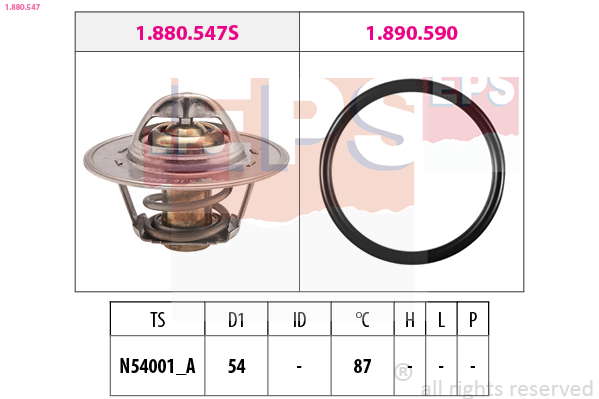 Thermostat d'eau