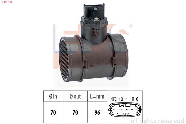 Débitmètre d'air