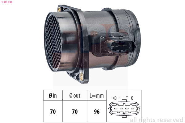 Débitmètre d'air