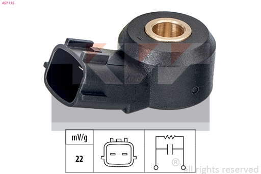 Capteur de cliquetis