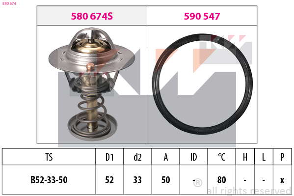 Thermostat d'eau
