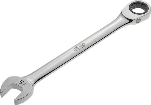 Clé à fourche et polygonale à cliquet