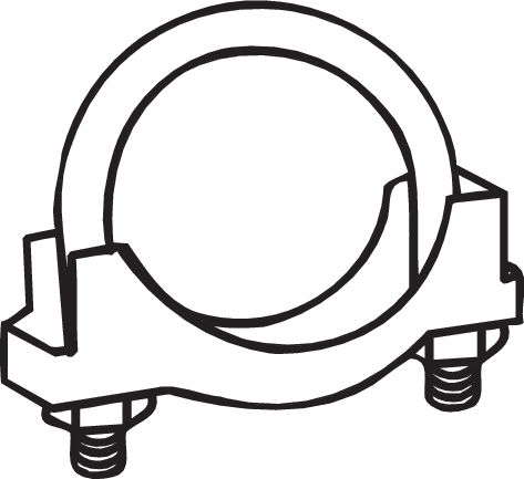 Pièce de serrage (échappement)